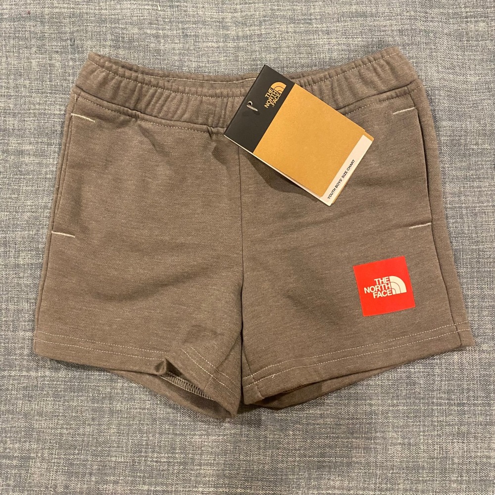 The North Face Boys Never Stop Short NF0A7QYVDYY-XS Grey Heather Size XS 6 NEW
